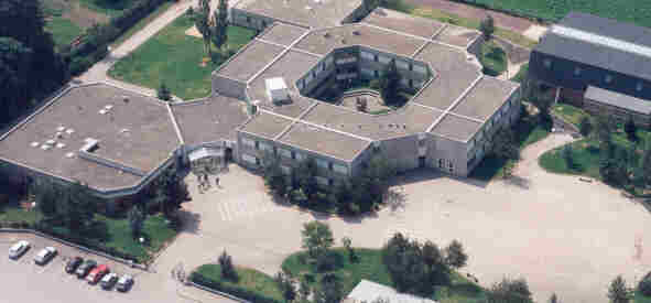 VUE AERIENNE DU COLLEGE